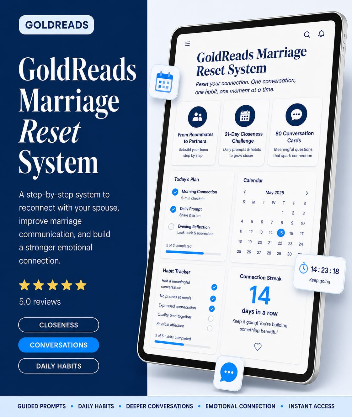 Stop Feeling Like Roommates  Rebuild Your Marriage in Just One Hour a Day